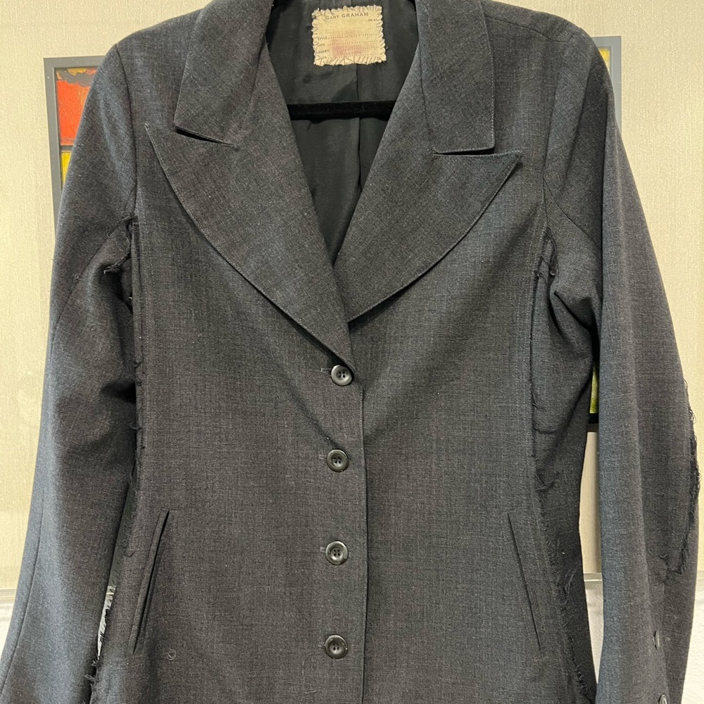 Gary Graham Women's Gray Blazer
